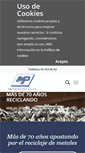Mobile Screenshot of metalespelazsl.com